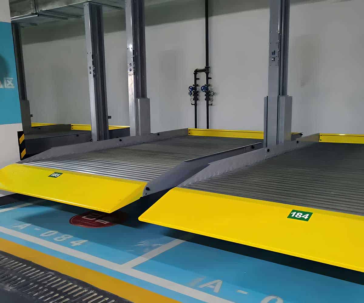 四柱立体车库噪音大怎么办